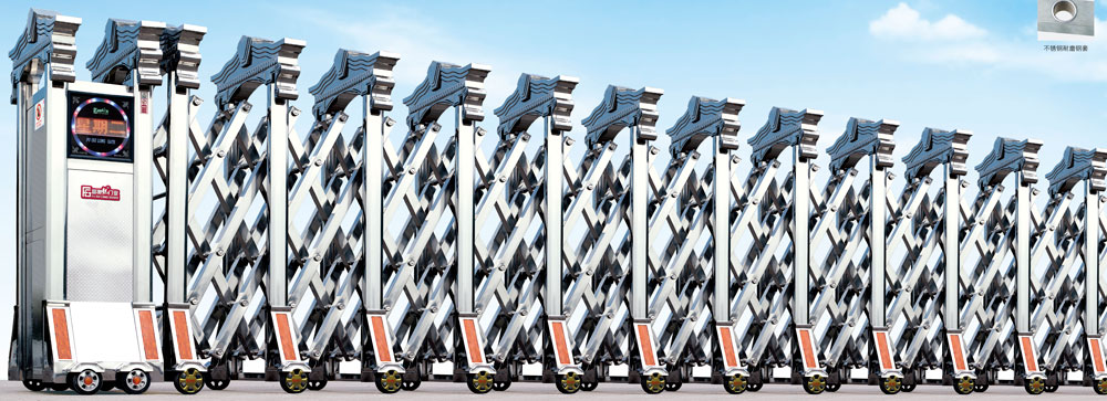 FGL-A121不銹鋼伸縮門