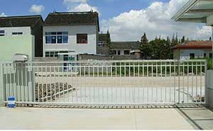 泵站管理所平移門電機(jī)案例