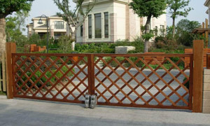 昆明滇池春天別墅平開門機(jī)案例