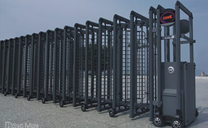 鋁合金伸縮門(mén) - S820B-G鋁合金伸縮門(mén)