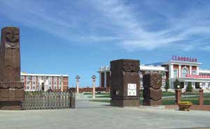 呼倫貝爾滿(mǎn)洲里外交會(huì)館電動(dòng)伸縮門(mén)案例