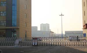 齊齊哈爾市安運駕校伸縮門案例