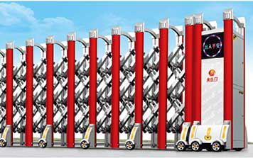 金紅門(mén)電動(dòng)伸縮門(mén)