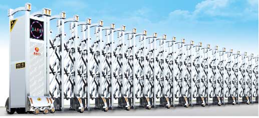 金紅門(mén)電動(dòng)伸縮門(mén)