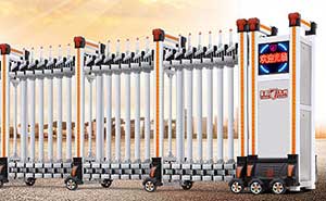 現(xiàn)代五號鋁合金伸縮門