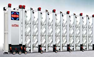 鋁合金伸縮門(mén) - 現(xiàn)代七號(hào)鋁合金伸縮門(mén)