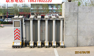 霸州市地稅局伸縮門(mén)案例 - 中出網(wǎng)-智能出入口與停車(chē)充電門(mén)戶(hù)