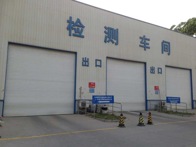 君安檢測站工業(yè)門案例 - 中出網(wǎng)-智能出入口與停車充電門戶