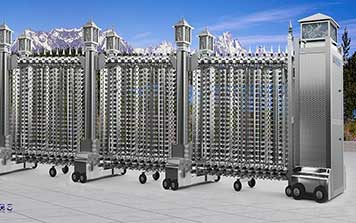 三秦大地B型電動(dòng)伸縮門(mén)