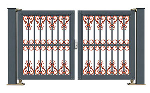 電動(dòng)折疊門 - 懸航平開(kāi)門1