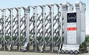 雷客薩斯C-SSCL-J1346不銹鋼伸縮門