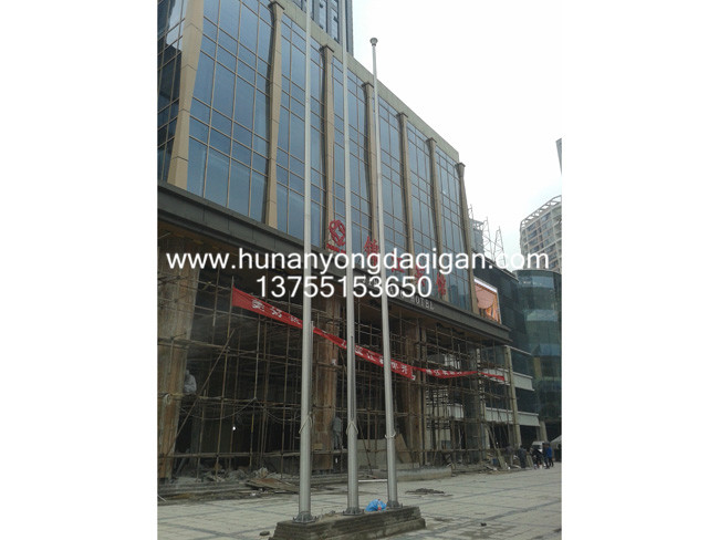 錐形電動內置式旗桿