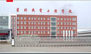 吉林機電工程學校電動門案例