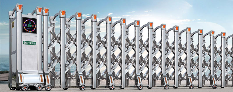 精鋼衛(wèi)士611-A不銹鋼伸縮門