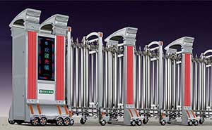 不銹鋼伸縮門 - 巨航707-D不銹鋼伸縮門