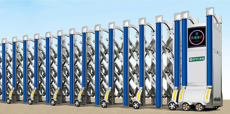 巨龍2號(hào)不銹鋼伸縮門