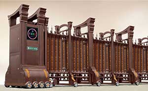 啟航810-A鋁合金伸縮門