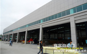 益陽沅江太陽鳥車間抗風(fēng)卷簾門案例