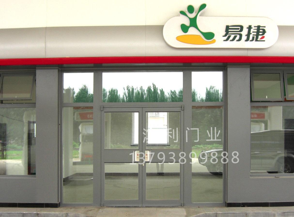 中國石化易捷便利店自動(dòng)門案例 - 中出網(wǎng)-智能出入口與停車充電門戶