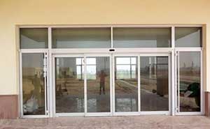 河口油區(qū)辦自動(dòng)門案例