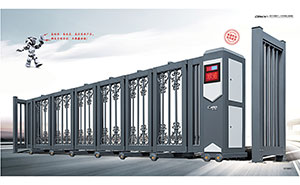 電動(dòng)折疊門 - 致尚折疊門ZS-01