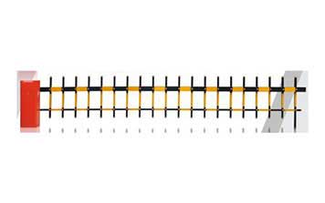 特殊通道柵欄桿道閘