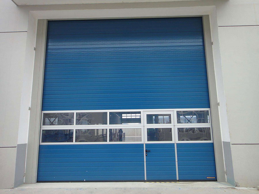 工廠透視電動提升門