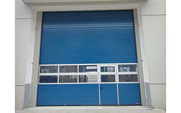 工廠透視電動提升門