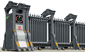 君威-16014鋁合金伸縮門