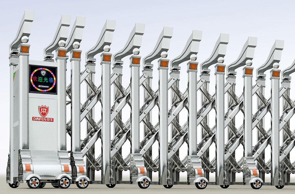 君悅-16034不銹鋼伸縮門