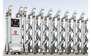 君悅-16034不銹鋼伸縮門