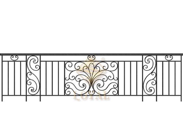 端莊陽臺(tái)欄桿