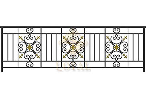 鐵藝護(hù)欄 - 高端陽(yáng)臺(tái)欄桿