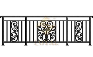 鐵藝護(hù)欄 - 莊重陽臺(tái)欄桿