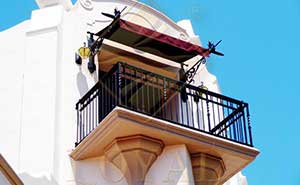 迪士尼樂(lè)園鐵藝圍欄案例