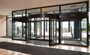 北京工大建國(guó)酒店旋轉(zhuǎn)門工程案例