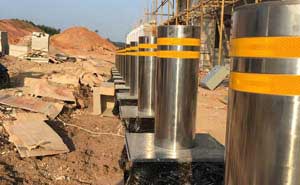 廣西武警總隊(duì)升降柱案例