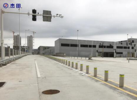 杰田防暴升降柱成防疫管控車輛出入最智能、最有效手段