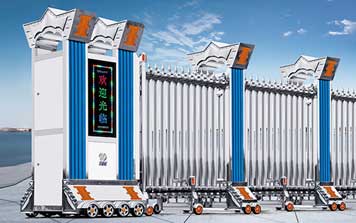 不銹鋼伸縮門 - 門王QG-G2100不銹鋼伸縮門