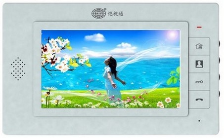 網(wǎng)線7寸半數(shù)字彩色分機