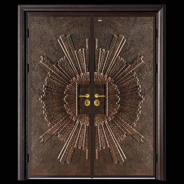 鑄鋁門防盜門家用甲級(jí)入戶大門安全門