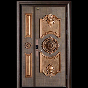 鑄鋁門防盜門家用甲級(jí)入戶大門安全門