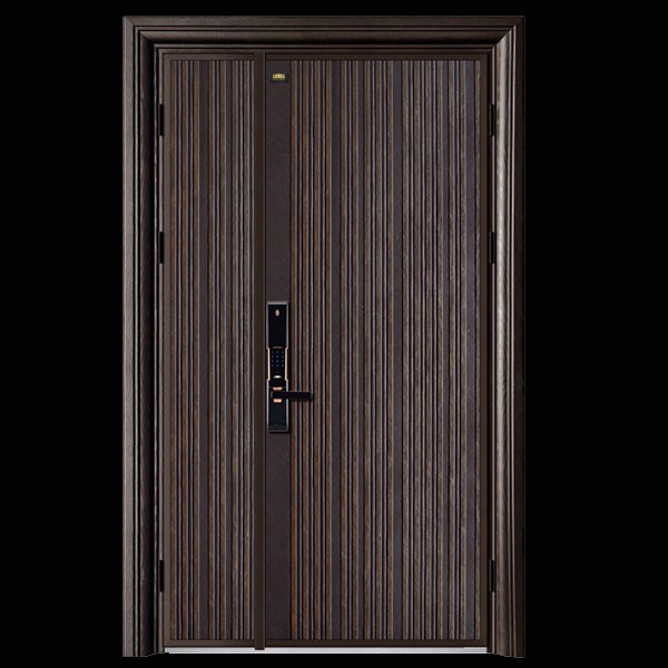 定制防爆鑄鋁門家用子母別墅防盜大門進(jìn)戶門