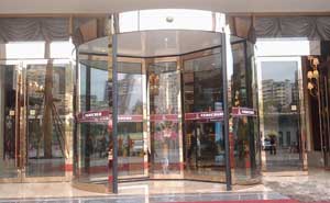 大東海水匯旋轉(zhuǎn)門案例 - 中出網(wǎng)-智能出入口與停車充電門戶