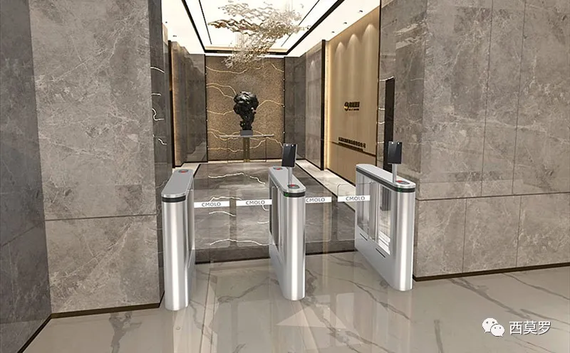 西莫羅人臉測(cè)溫通道閘既能管理人行又能測(cè)溫