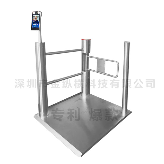 工地測溫人臉識別三輥閘