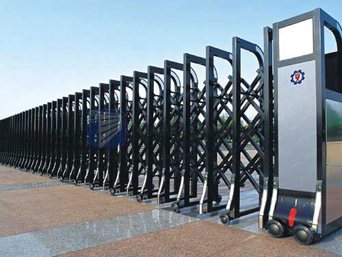 學(xué)校電動(dòng)伸縮門(mén)