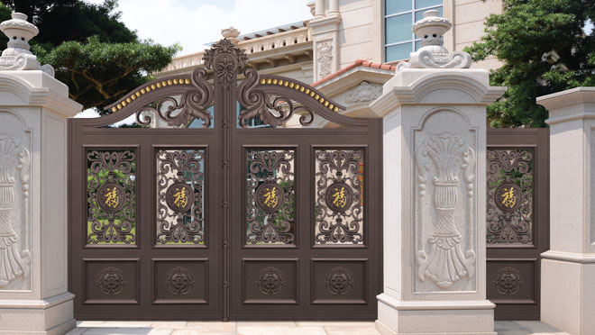 保利獨墅西岸別墅大門案例 - 中出網(wǎng)-智能出入口與停車充電門戶