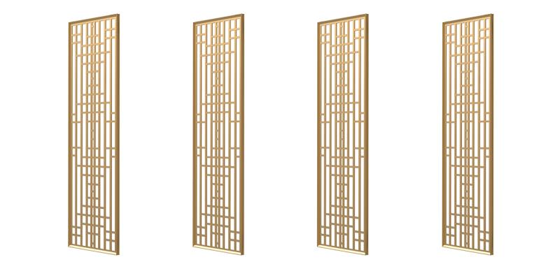 鋁藝屏風(fēng)-型號(hào)E-001P