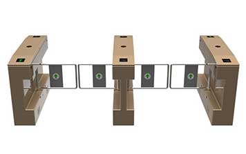 橋式斜角烤漆擺閘